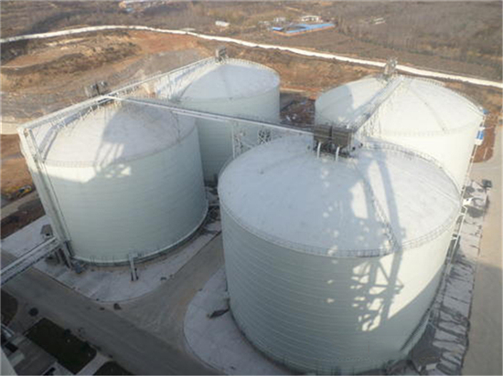 深圳5000吨立式粉煤灰储存罐